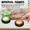 Teacher's Choice Light Up Game Buzzer System, Displays The Winning Player Loud, Unique Sounds for Each Buzzer, Great for Trivia Games, Family Feud, Jeopardy (4 Pack) view 2