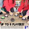 Teacher's Choice Light Up Game Buzzer System, Displays The Winning Player Loud, Unique Sounds for Each Buzzer, Great for Trivia Games, Family Feud, Jeopardy (8 Pack) view 3