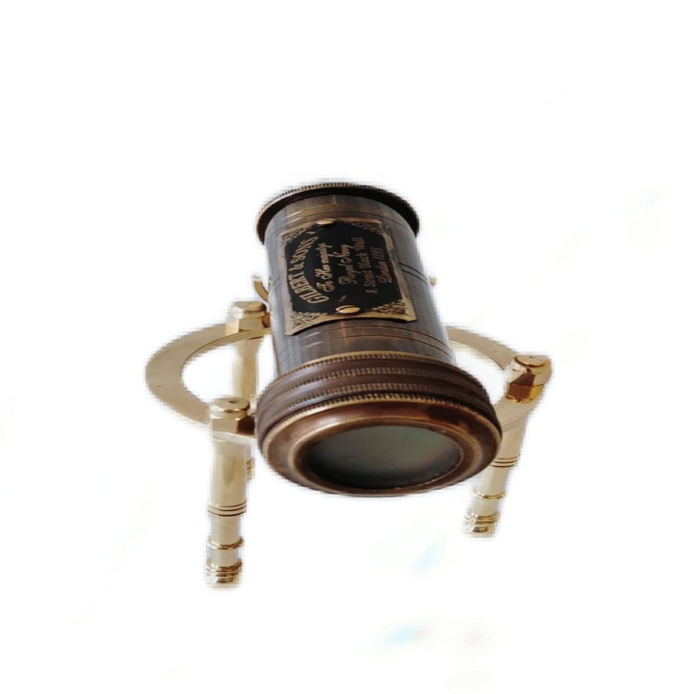 Antique Style Black Brass Finish Kaleidoscope Nautical Handmade Gifts Love Each Other