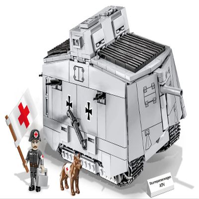 COBI Historical Collection Great War Sturmpanzerwagen A7V Tank, 840 pcs