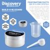 Discovery #Mindblown Build-A-Blizzard Snow Making Experiment Set, Instantly Create Lifelike Snow, Non-Toxic and Safe, Just Add Water, Includes Glitter and Beaker, Fun Science Kit for Kids Ages 6+ view 3