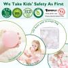 TRENDPLAY Star Ball Pit Balls for Toddlers - 100 Count Star Balls Different Shapes, Non-Toxic Plastic Balls for Safe Play, Boys Girls Festival Party Decoration, Beige+ Clear view 3