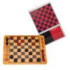 WE Games Checkers Board Game Set with WE Games Travel Magnetic Checkers view 1