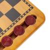 WE Games Checkers Board Game Set with WE Games Travel Magnetic Checkers view 2