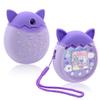 Winceed Silicone Case for Tamagotchi Pix Virtual Pet Game Machine, Protective Cover for Tamagotchi Pix Sleeve Protector Skin with Hand Strap (Purple) view 1