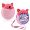 Winceed Silicone Case for Tamagotchi Pix Virtual Pet Game Machine, Protective Cover for Tamagotchi Pix Sleeve Protector Skin with Hand Strap (Pink) view 1