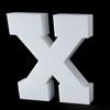 12"H Free Standing 2" Thick EPS Foam Letters Bottom Stable Wind Resistant for Party Signs and Games (Letter X) view 1