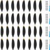 32Pcs Propellers for DJI Mini 4K/Mini 2 SE/Mini SE Replacement Prop Blades Low Noise Accessories for DJI Mini 2 Series Drone Accessories Exclusive Screws & Screwdrivers Gold Tips view 1