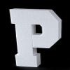 12"H Free Standing 2" Thick EPS Foam Letters Bottom Stable Wind Resistant for Party Signs and Games (Letter P) view 1