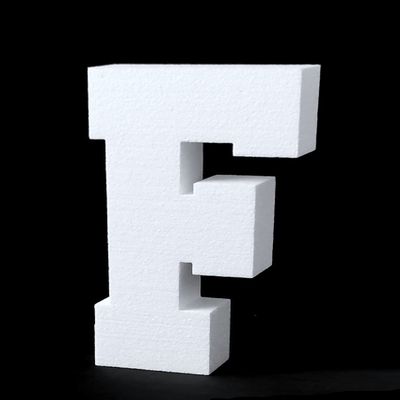 23'' H Free Standing 2'' Thick EPS Foam Letters Bottom Stable Wind Resistant for Party Signs and Games (Letter F)