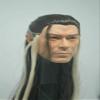 1/6 Scale Male Head Sculpt, Chinese Ancient Male Head Carved for 12inch Soldier Action Figure Doll (A) view 3