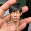 1/6 Scale Male Head Sculpt, Asian Male Head Carved for 12inch Soldier Action Figure Doll (B) view 4