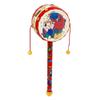 Kisangel Monkey Drum Chinese Rattle Drum Traditional Wooden Baby Handheld Rattle for Baby Soothing Toy view 1