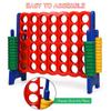 Costzon Giant 4-in-A-Row, Jumbo 4-to-Score Giant Games for Kids & Adults, Indoor Outdoor Party Family Connect Plastic Game, 4 Feet Wide by 3.5 Feet Tall with Carrying Bag view 4