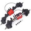 RC Axles Complete Nylon Front Rear Portal Axle with Differential Lock Kit for 1/10 RC Car Crawler TRX-4 Defender Bronco TRX4 Chassis DIY Upgrade Parts view 1