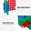 Costzon Giant 4-in-A-Row, Jumbo 4-to-Score Giant Games for Kids & Adults, Indoor Outdoor Party Family Connect Plastic Game, 4 Feet Wide by 3.5 Feet Tall with Carrying Bag view 4