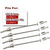 RCMYou Drive Shaft Axles Upgrades for 1/16 E-Revo/E-Revo VXL,Front Rear #45 Steel Driveshafts CVD Upgrades Parts Hop-up,Replace #7151X,4-Pack,Silver (More Powerful) view 2