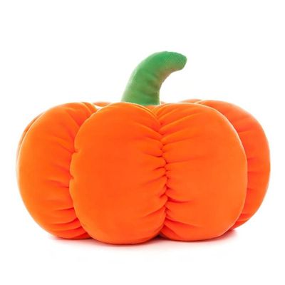 MOJUN Pumpkin Pillow, Cute Plush Soft Pumpkin Throw Pillow for Halloween Fall Harvest Festival, Thanksgiving Decoration, Gifts for Kids, 19.69 inch