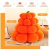 MOJUN Pumpkin Pillow, Cute Plush Soft Pumpkin Throw Pillow for Halloween Fall Harvest Festival, Thanksgiving Decoration, Gifts for Kids, 19.69 inch view 3
