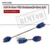 RCMYou Centor Drive Shaft Upgrades Part for 1/10 E-Revo VXL Brushess(E-Revo 2.0),Front Rear #45 Steel Centor Driveshafts CVD Hop-up,Replace #8655R,2-Pack,Blue (More Powerful) view 2