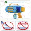 Upgraded Bubble Machine Gun, Built-in Solution, Automatic Blower, 8000+ Bubbles Per Minute for Kids Adults Maker Christmas Toys Indoor Outdoor Wedding Birthday Party - Blue view 4