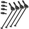 RCMYou Drive Shaft Axles Upgrades for 1/16 E-Revo/E-Revo VXL,Front Rear #45 Steel Driveshafts CVD Upgrades Parts Hop-up,Replace #7151X,4-Pack,Black (More Powerful) view 1