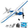 VOLANTEXRC RC Plane Trainer Sport Cub 4CH Remote Control Airplane with Prop Saver, 6-Axis Gyro Stabilizer & 3 Modes to Fly, Radio Controlled Aircraft RTF for Beginners & Adults (500mm,Blue) view 1