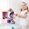Beyori Children Grab Doll Machine Mini Home Small Game Console Creative Music& Lights Claw Toy Coin-Operated Candy Play, Giving Children The Best Gift (Color : Blue) view 3