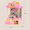 Beyori Mini Electric Claw MachineHousehold Doll Machine with Light Music Coin Candy Game Console Electronic Claw Toy Children Gifts view 2