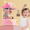 Beyori Mini Electric Claw MachineHousehold Doll Machine with Light Music Coin Candy Game Console Electronic Claw Toy Children Gifts view 3