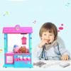 Beyori Mini Electronic Claw Machine, Coin-Operated Doll Candy Machine with Music and Light Parent-Child Interactive Toys for Kids Enjoy Unlimited Fun (Color : Yellow) view 2