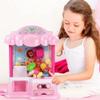Beyori Claw Toy, Mini Claw Machine, Coin-Operated Children's Toy Clip Doll Machine Small Mini Home Grabbing Game for Kids Enjoy Unlimited Fun (Color : Blue) view 4