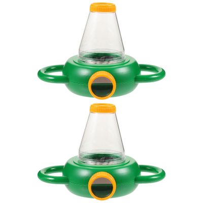 BESPORTBLE 2pcs Insect Observation Box for Kids - Transparent Bug Viewer with Ventilation Holes Ideal for Nature Exploration and Science Education Lightweight and Portable