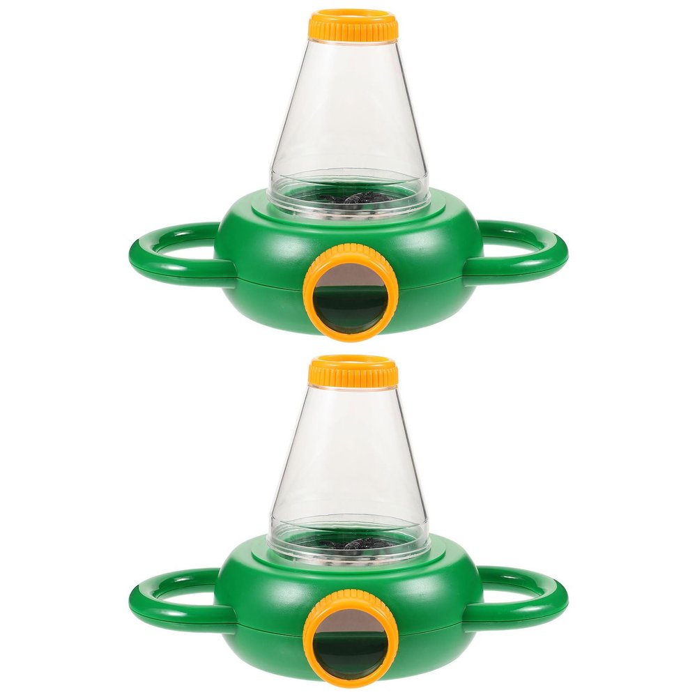 BESPORTBLE 2pcs Insect Observation Box for Kids - Transparent Bug Viewer with Ventilation Holes Ideal for Nature Exploration and Science Education Lightweight and Portable