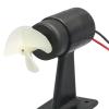 Almencla RC Jet Boat Underwater Thruster Motor Engine Anti Rust Propeller Motor for RC Ship Fishing Boat Nest Boat Accessories, CW CCW view 3