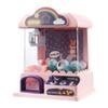 Beyori Children Grab Doll Machine Mini Home Small Game Console Creative Music& Lights Claw Toy Coin-Operated Candy Play, Giving Children The Best Gift (Color : Pink) view 1
