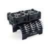 Xiangtat 56mm RC Motor Cooling Fans, Hobby Twin Fan with Metal Heatsink for 1/8 1/10 RC Car 3650 3660 540 550 (56mm Black for 55/56/58mm Motor) view 2