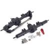 Rc Crawler 1/10 Nylon AR44 Straight Front and Rear axles with Metal Front Reverse Bevel Gear for 1/10 RC Tracked SCX10 II 90046 47 R-G-T 86100 view 1