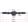 Rc Crawler 1/10 Nylon AR44 Straight Front and Rear axles with Metal Front Reverse Bevel Gear for 1/10 RC Tracked SCX10 II 90046 47 R-G-T 86100 view 2