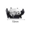 Transfer Case, 72mm Metal Transfer Gearbox Case with Skid Plate for 1/10 RC Crawler RC4WD Gelande II FJ40 G2 D110 DefenderTF2 view 4