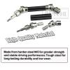 RCMYou Drive Shaft CVD Axles for 1/10 Senton Granite 3s Blx&Mega550,Vortek 3s Blx,4Pcs RC Upgrades Parts,Front Rear Driveshafts,Part #ARAC4041,Black (More Power) view 3
