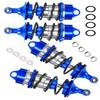 RCMYou Shock Absorber Upgrades for 1/7 Felony 6S BLX,Infraction 6S BLX,Limitless Roller Speed Bash,4Pcs Front Rear RC Shocks Damper Parts,Adjustable Hop Ups,Replace #ARA330627,Navy Blue view 1