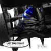 RCMYou Shock Absorber Upgrades for 1/7 Felony 6S BLX,Infraction 6S BLX,Limitless Roller Speed Bash,4Pcs Front Rear RC Shocks Damper Parts,Adjustable Hop Ups,Replace #ARA330627,Navy Blue view 3
