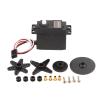Alomejor RC Servo, Low Noise High Speed, Standard Servo Motor, Plastic Gear for RC Racing Model Building Drones Robotics Control Hobbyists Engineers view 1