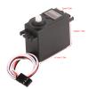 Alomejor RC Servo, Low Noise High Speed, Standard Servo Motor, Plastic Gear for RC Racing Model Building Drones Robotics Control Hobbyists Engineers view 3
