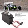 Alomejor RC Servo, Low Noise High Speed, Standard Servo Motor, Plastic Gear for RC Racing Model Building Drones Robotics Control Hobbyists Engineers view 4