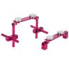 plplaaoo Rc Magnetic Body Mounts, Invisible Body Post Mount,Magnetic Body Shell Mount.Aluminum Magnetic Stealth Invisible Body Shell Mount Kit for 1/10 RC Racing Car (Pink), rc Drift Body rc magne view 1