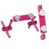 plplaaoo Rc Magnetic Body Mounts, Invisible Body Post Mount,Magnetic Body Shell Mount.Aluminum Magnetic Stealth Invisible Body Shell Mount Kit for 1/10 RC Racing Car (Pink), rc Drift Body rc magne view 2