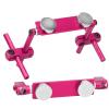 plplaaoo Rc Magnetic Body Mounts, Invisible Body Post Mount,Magnetic Body Shell Mount.Aluminum Magnetic Stealth Invisible Body Shell Mount Kit for 1/10 RC Racing Car (Pink), rc Drift Body rc magne view 4