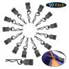 AllinRC 50PCS RC Clips RC Body Clips with Pull Tabs for All 1/16 1/18 Traxxas Axial Redcat Tamiya Team Associated RC Car Shell (Black) view 3